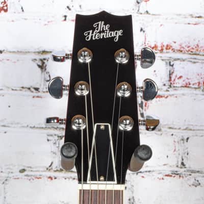 Heritage - H-535 Semi-Hollow - Electric Guitar Transparent Cherry w/HSC 7lbs 13oz USED image 3