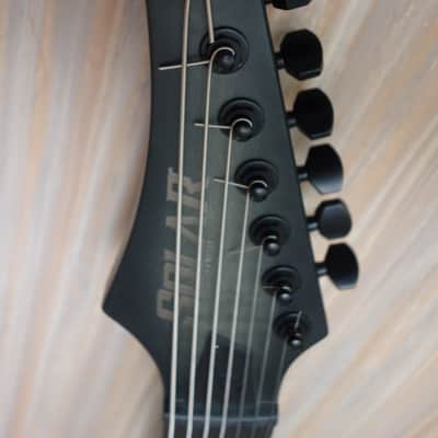 Solar E1.7fbb 7 String  Flame Black Burst Matte with Soft Case image 3