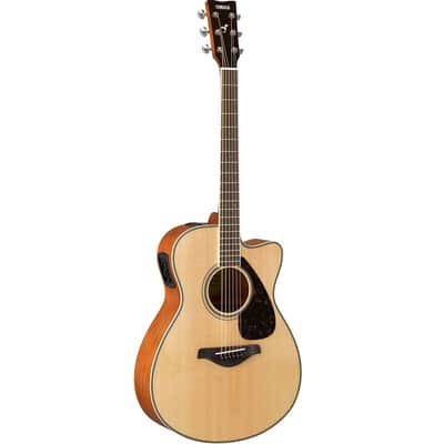YAMAHA FOLK GUITAR FSX820C image 1