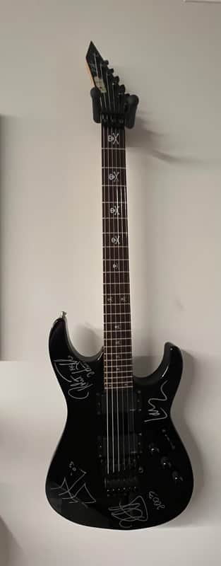 ESP KH-2 Kirk Hammett Signature 2003 - Black - Signed by Metallica image 1
