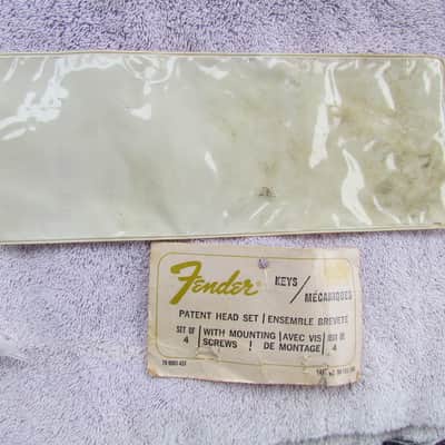 Vintage Fender Bass Tuner Packaging For 4 Fender Bass Tuners Early 70's image 2