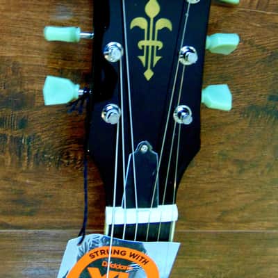 Vintage V100 IT Iced Tea Sunburst Flame Top Les Paul Style Electric Guitar W/Case Option image 4