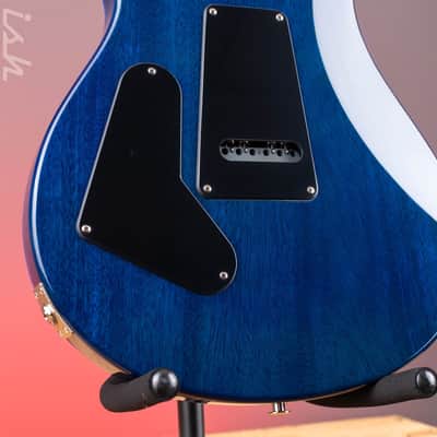 PRS S2 Custom 24 Electric Guitar Faded Gray Black Blue Burst image 9