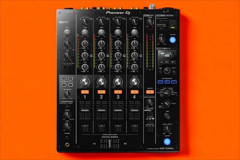 Pioneer DJM-750MK2: 4-Channel Professional DJ Mixer with Pro-Grade FX & Performance Features image 1