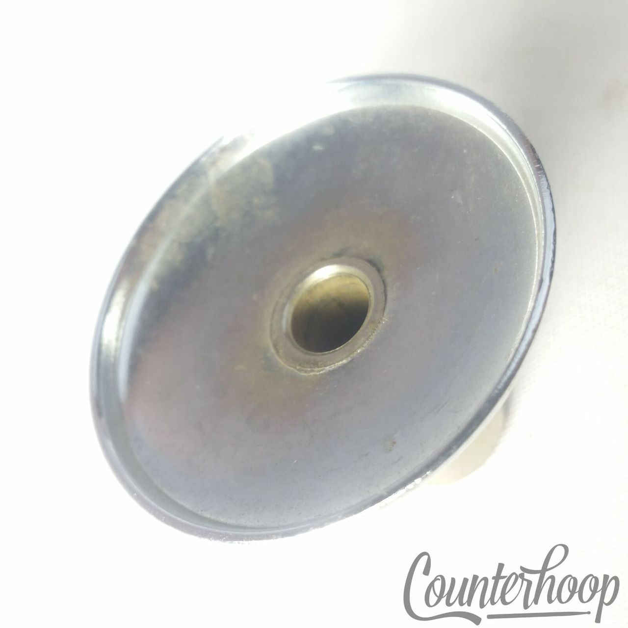 Slingerland Hi-Hat Bottom Cymbal Holder Chrome Stand Tube Seat Vintage 50s 1/2" — main photograph