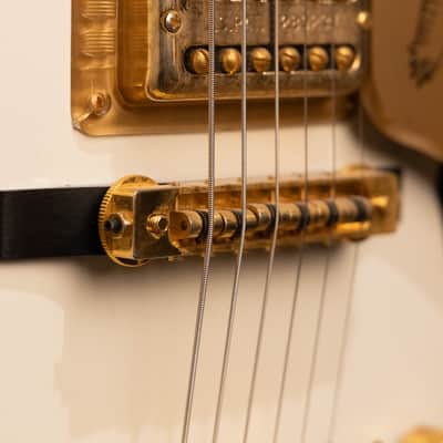 1990 Gretsch White Falcon 3136 1957 John Frusciante Cadillac Tailpeice image 7