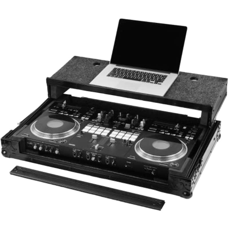 Odyssey RCGS-DDJREV7WBL | Black Wheeled Case with Glide Platform | Fits DDJREV7 Controller image 1