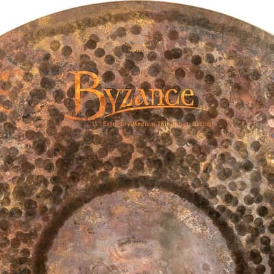 Meinl Cymbals B15EDMTH Byzance Extra Dry Medium Thin Hihat - 15" image 10