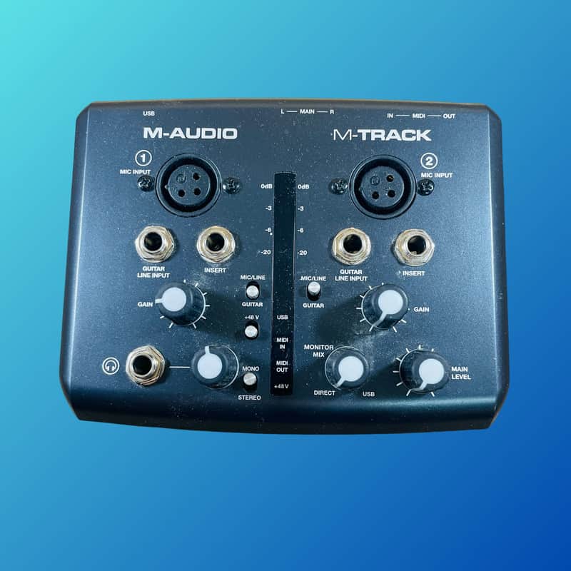 M-Audio M-Track 2x2 USB Audio Interface image 1