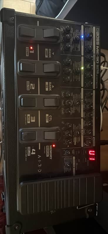 Boss ME-90 Guitar Multiple Effects 2023 - Present - Black image 1
