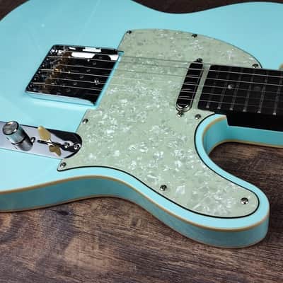 MyDream Partcaster Custom Built - Sonic Blue Wenge Dreamsongs image 3