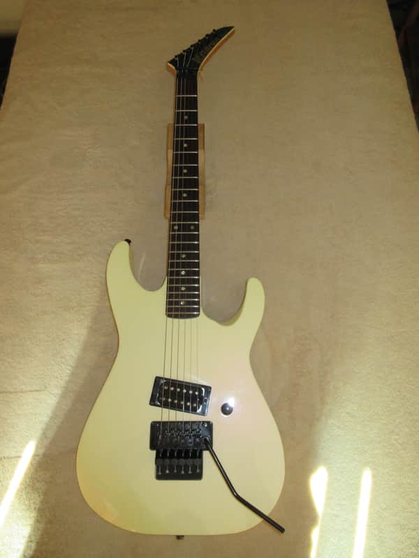 Kramer Baretta II 1988 Flip Flop White image 1