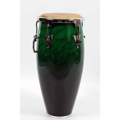 LP Performer Series Conga With Chrome Hardware - Regular 11 in. Quinto Green Fade image 2