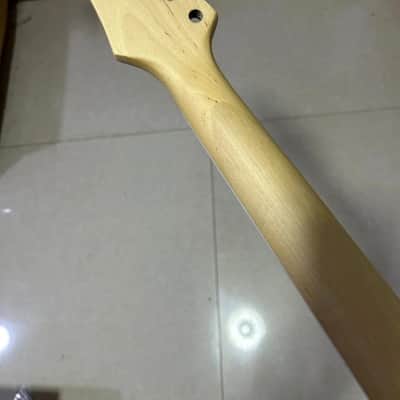 Maple Electric Guitar Neck, Rosewood 24 Frets Locking Nut image 5