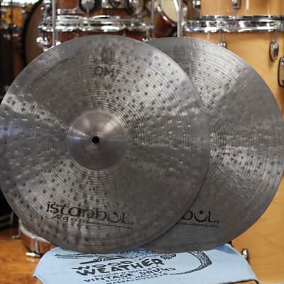 Istanbul Agop 15" Cindy Blackman Signature OM Hi-Hats 956/1128g image 5