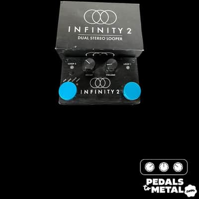 Pigtronix Infinity Looper 2 Double Looper 2020 - Black X13640 image 1