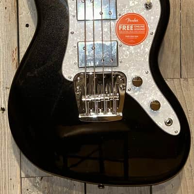 Squier Paranormal Rascal Bass HH in Metallic Black, Ships Ultra Fast with a Pro Set Up! image 4