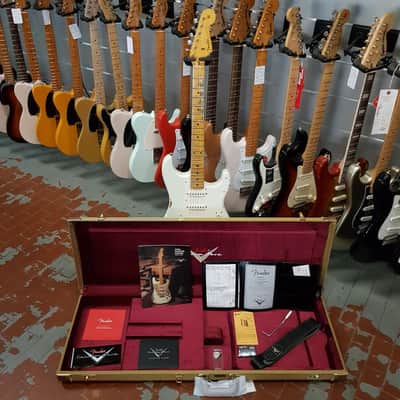 FENDER - Custom Shop Limited Fat 50s Stratocaster Relic Aged India Ivory 9235001501 image 10