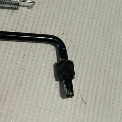 2000's Ibanez Logo Series Licensed Black Floyd Rose Double Locking Tremolo Bridge image 4