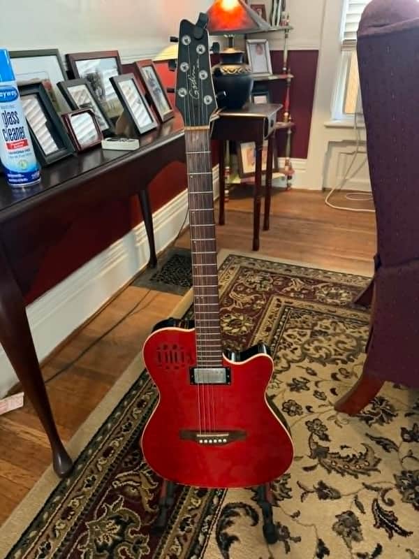 Godin A6 ultra 2018 - Red image 1