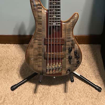 Ibanez SR5CMDX-BIL Premium Soundgear 2022 - Present - Black Ice Low Gloss image 1