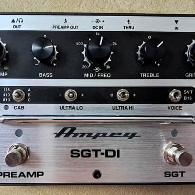 Ampeg SGT-DI Bass Preamp / DI | Reverb