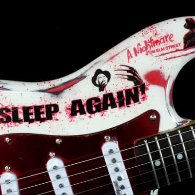 Custom Painted  and Upgraded Fender Squier CXS Strat With Matching Headstock-Aged and Relic'ed image 7