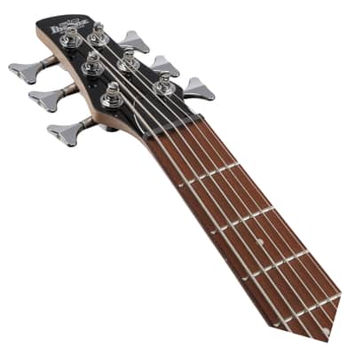 Used Ibanez GSR206TGF Gio SR 6-String Bass - Transparent Gray Flat image 4