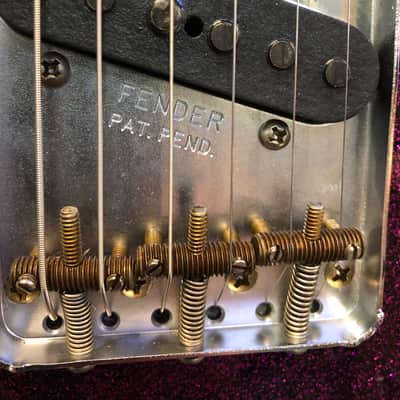 Fender Custom Shop Limited-edition '60 Telecaster Journeyman Relic Electric Guitar - Purple Sparkle image 16