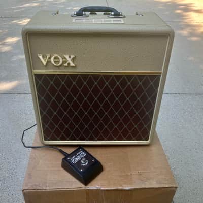 Vox AC4 1962 clone DC Electronics Acey Four EF86 preamp tremolo Celestion Gold image 1