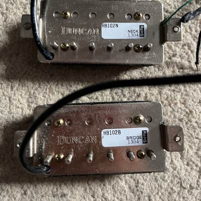 Duncan Designed HB102 Neck and Bridge Pickups image 2