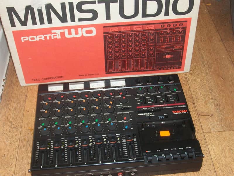 TASCAM PORTA TWO 1990s - BLACK image 1