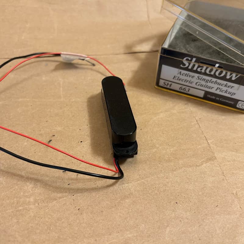 1980s Shadow SH663 Active Singlebucker Electric Guitar Pickup …