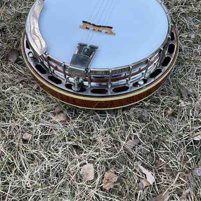 OM Professional Banjo with case and Bill Keith tuners image 6