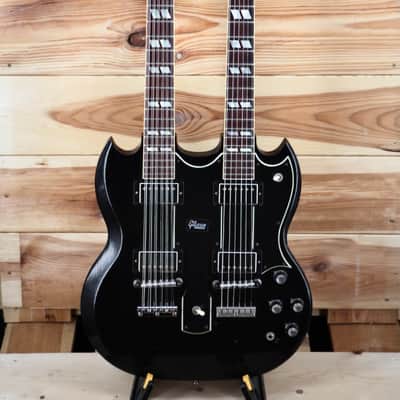 Gibson SLASH 1966 EDS-1275 DOUBLENECK - SIGNED/AGED 2019 - Black image 1