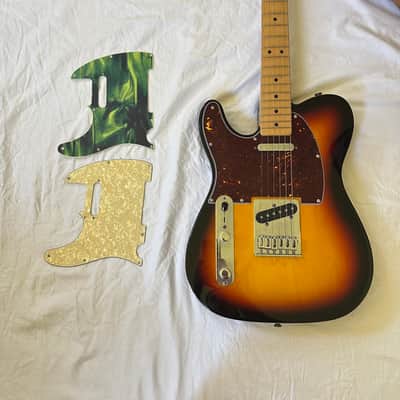Fender Standard Telecaster - 2002 - Sunburst w/ Tortoise Pickguard (MIM Lefty) image 11