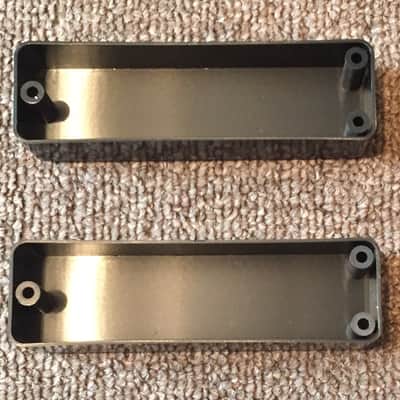 Free shipping. Pair Bartolini P2 size ( MK5 MK1) empty pickup shells covers for Lakland Ibanez Cort image 2
