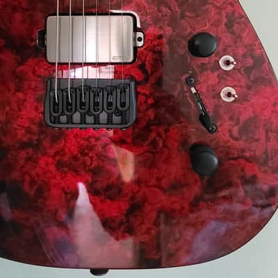 Sustainiac EMG Schecter PT Apocalypse Red Reign - Custom Shopped image 4
