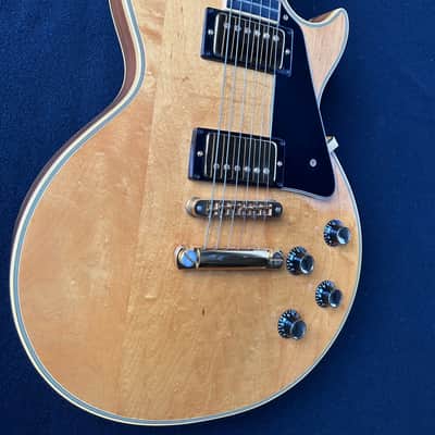 1976 Gibson Les Paul Custom Natural Vintage All Original Norlin Era USA image 14