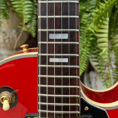 VINTAGE 1970’s MIJ “Lyle” Les Paul Custom Lawsuit Copy Electric Guitar~Cherry Sunburst ~      Matsumoku Factory Japan image 7