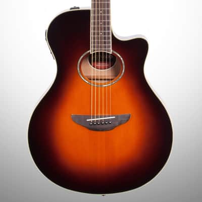 Yamaha APX-600 Acoustic-Electric Guitar, Old Violin Sunburst image 1