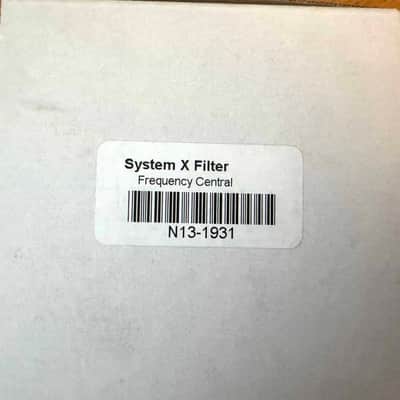Frequency Central System X Filter (Original Version Factory Built) image 3