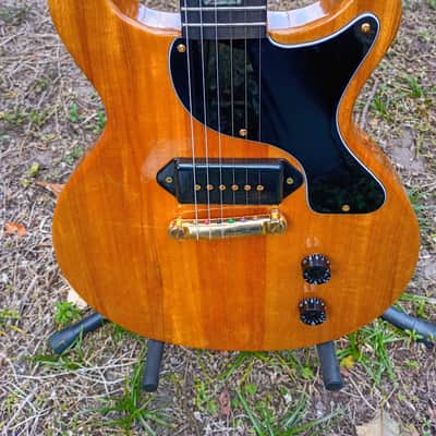 Korina Les Paul Junior Double Cut 2017 - Natural image 1