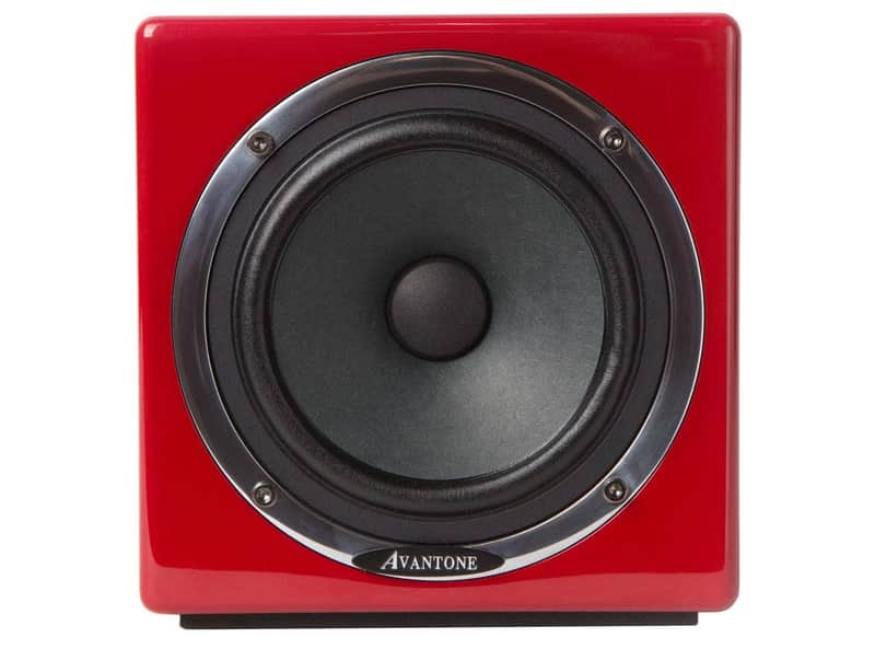 Avantone Pro MixCube Active 10th Anniversary Red Full-Range Mini Reference Monitor (Single) image 1