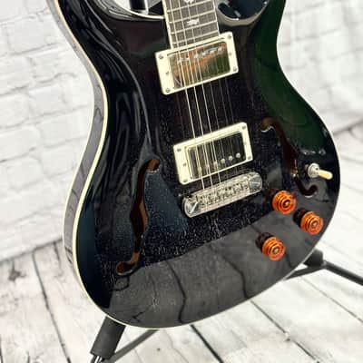 PRS SE Hollowbody Standard Piezo Dog Hair Smokeburst (2022) image 5