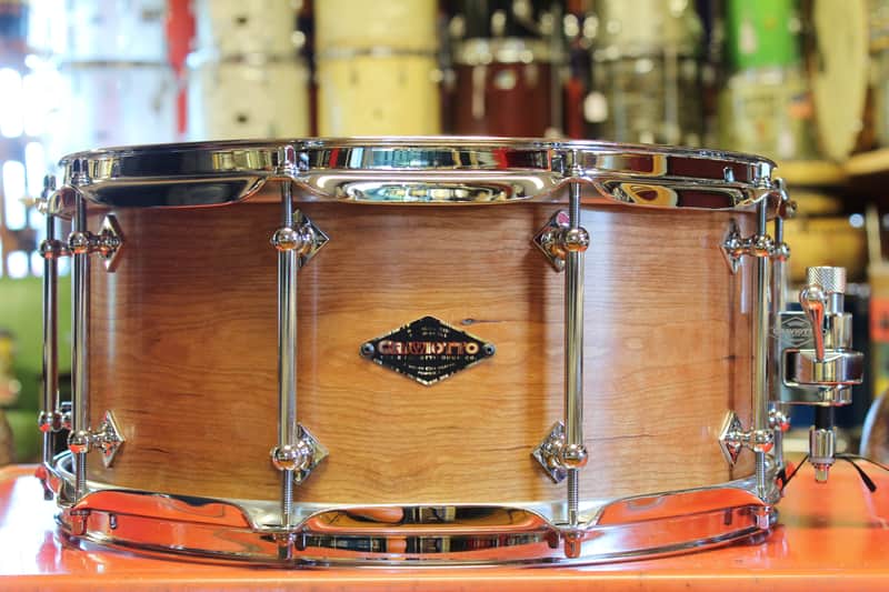 Craviotto Drum Co. Cherry 6.5"x14" Snare Drum image 1