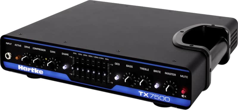 Hartke TX7500 Bass Head, 800W, Black image 1