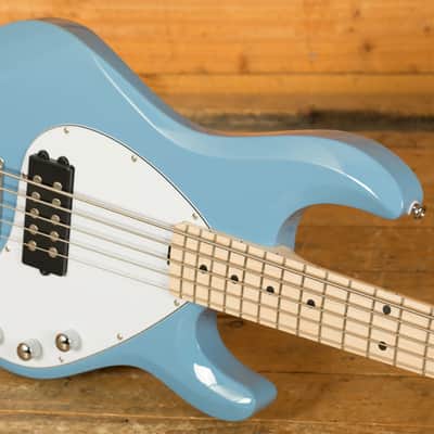 Sterling RAY5 SUB Series StingRay 5 Bass - Chopper Blue image 5