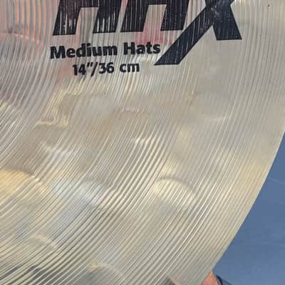 Sabian 15" HHX Medium Hi-Hat Cymbals (Pair) 2001 - Present - Brilliant image 12