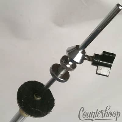 *Slingerland Dynamo Hi-Hats Cymbals Stand Vintage 70s Chrome Single-Braced USA* image 6